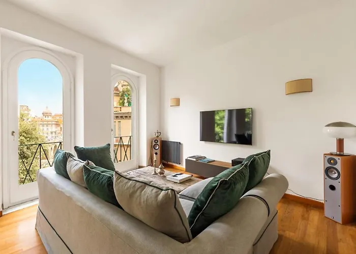 Trilussa Stylish Penthouse Apartamento Roma