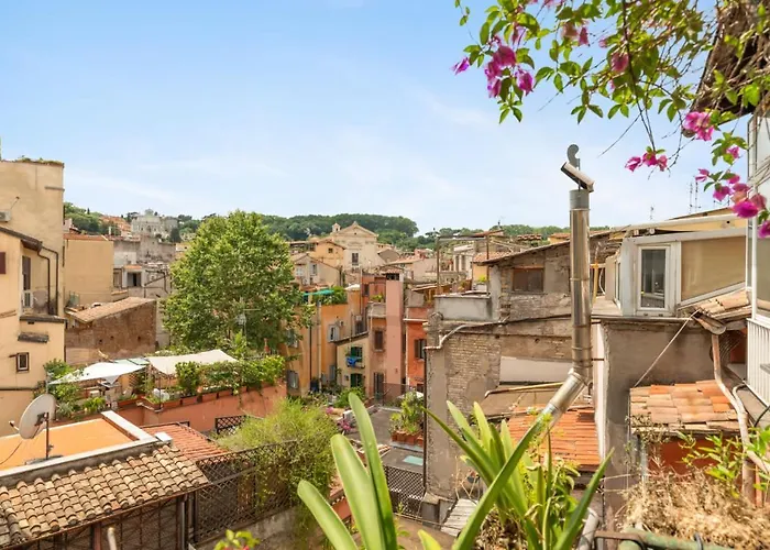 Apartamento Trilussa Stylish Penthouse *