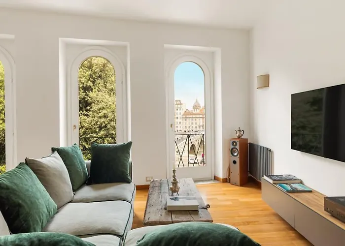 Apartamento Trilussa Stylish Penthouse